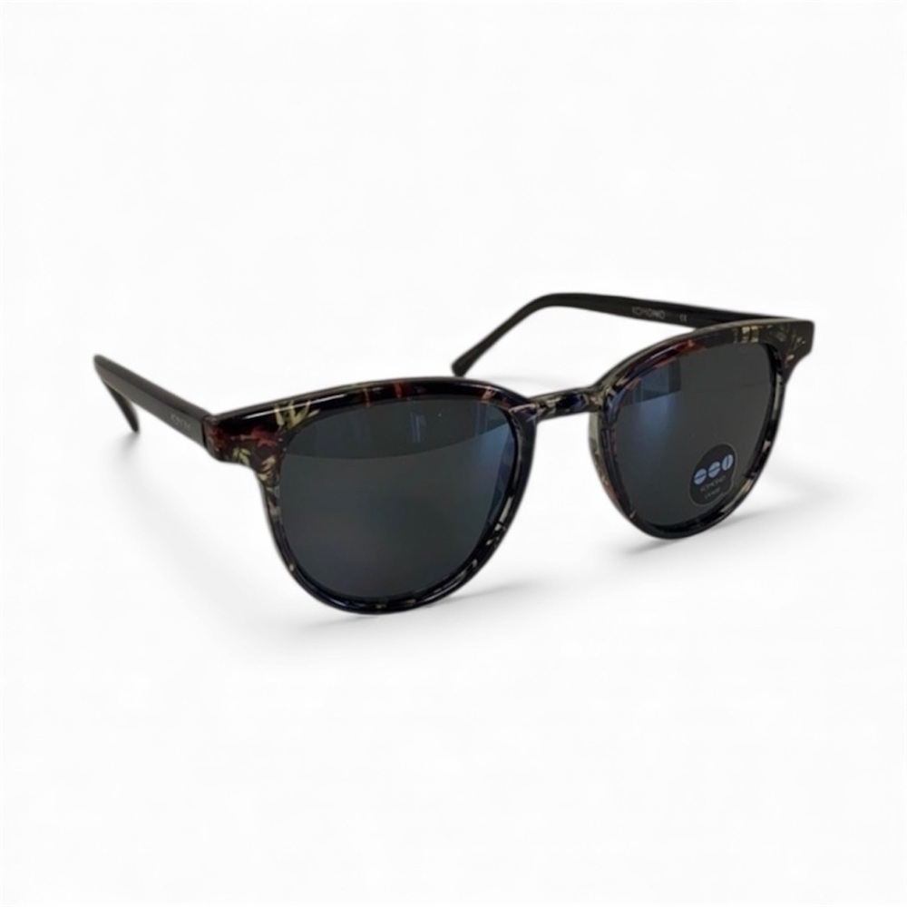 Komono Francis Fern Sunglasses NEW black green floral